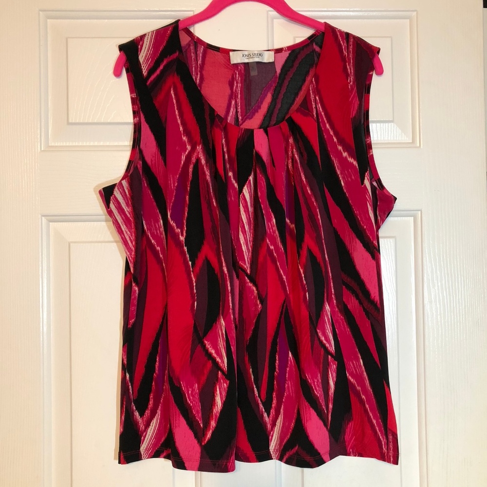 Jones of New York Studio Sleeveless Tank Sz XL